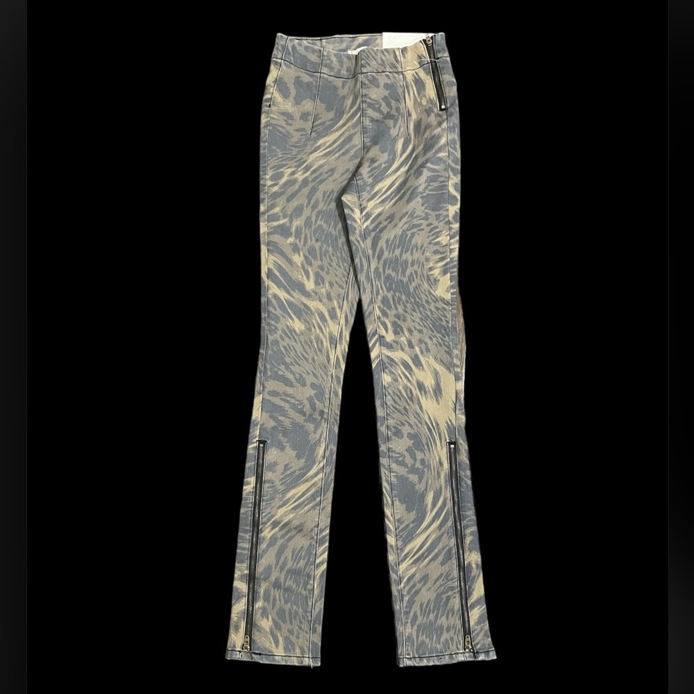 BDG Urban Outfitters High Rise Skinny Jeans tiger print black and brown Size‎ 24